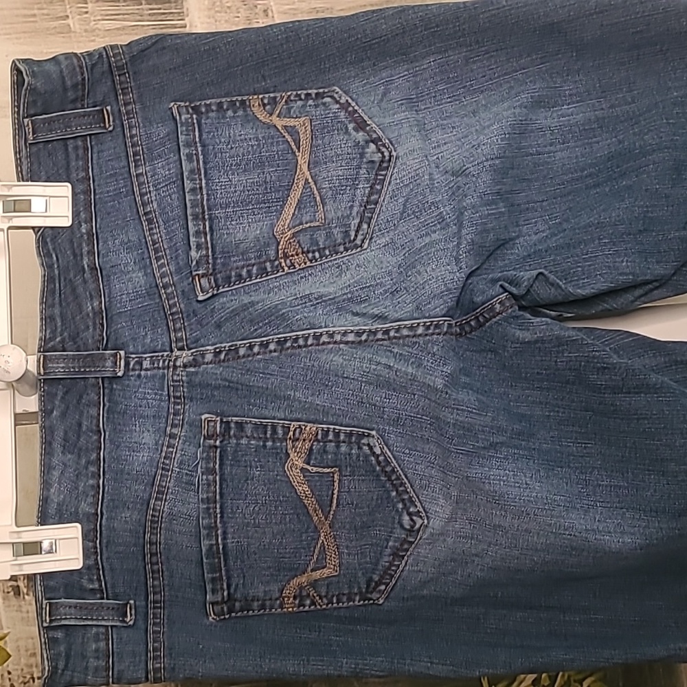 Nine West Vintage American Jeans Womens 10 classic rise boot cut denim jeans